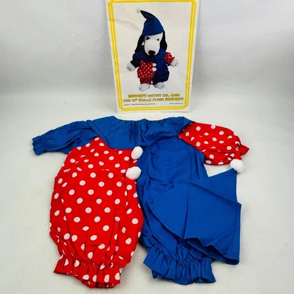 Vintage Snoopy‎ Clown Costume 18