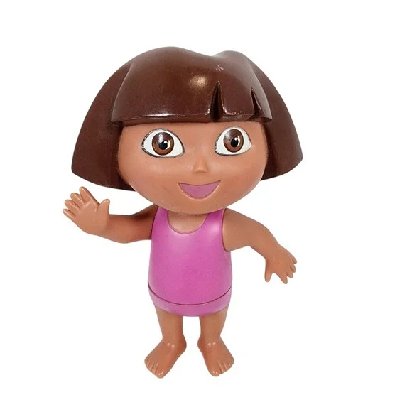 Dora the Explorer Bath Toy Figure‎ Pink Swimsuit Waving Hand Toddler Girl
