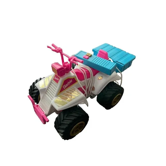 1996 Sparkle Beach Barbie Wire-controlled Sun Rider ATV by RadioShack/Tandy Corp