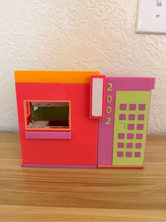 Vintage Polly Pocket Doll Play House Playset 2002 Excellent Condition