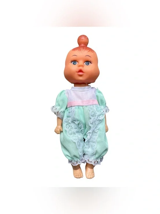 Vtg Three 3 Face Sleep Tears Awake Doll 8