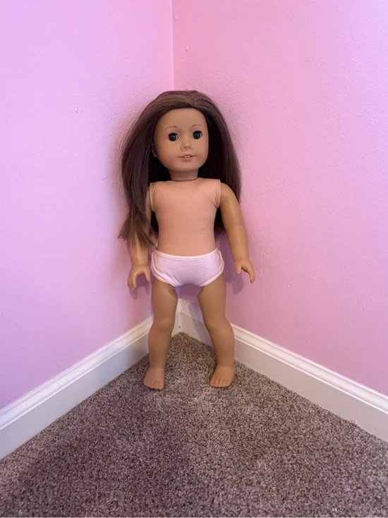 American Girl Doll Truly Me Brown Hair Brown Eyes
