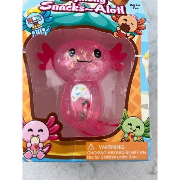 ZOrbitz Snacks Alotl Pink Squishy