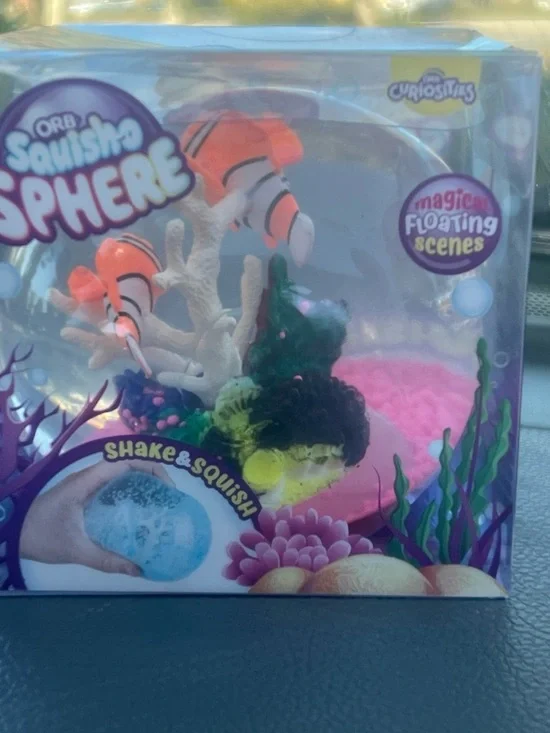 3 ORB Squishie Sphere Kids Toy- Ocean Theme