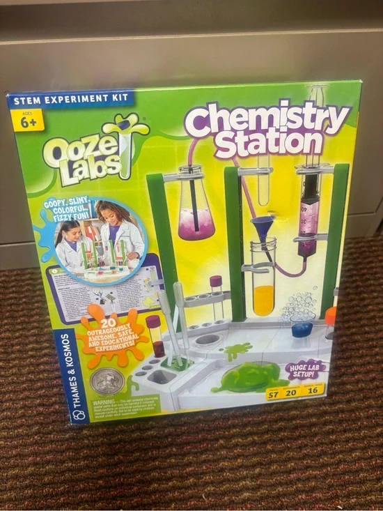 Chemistry Station Kids STEM Experiment Kit – Green OOZe labs