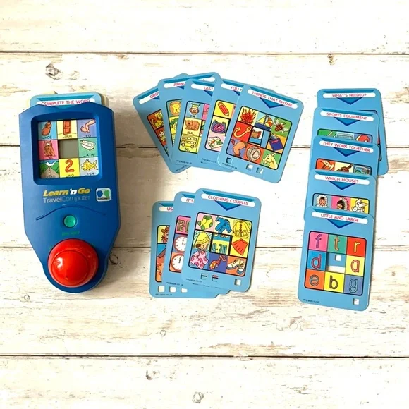 Learn ‘n Go Travel Computer by Team Concepts Reading Spelling Game 1994