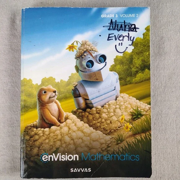 enVision Mathematics Grade 3 Volume 2 Savvas 9780134953694 Student Edition 2020