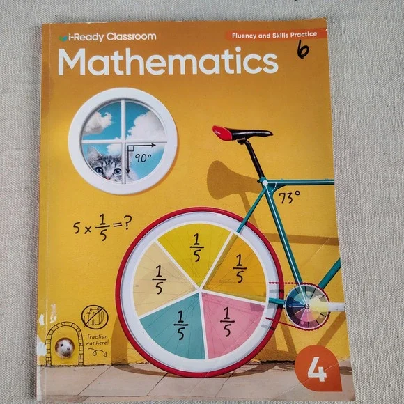 i-Ready Classroom Mathematics Fluency and Skills Practice Grade 4 2024 Edition