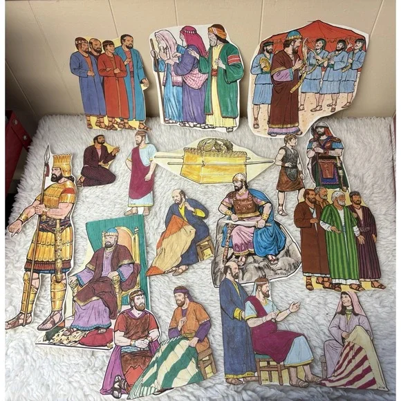 Little Folk Visuals The Story Of Jesus Assortment Felt Teaching Learning‎ Tools
