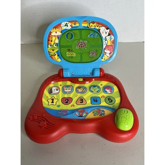 VTech Baby Learning Laptop‎ Interactive Educational Toy Lights Sounds Tested