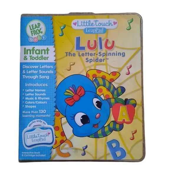 LeapFrog LittleTouch LeapPad Book: Lulu The Letter-Spinning Spider