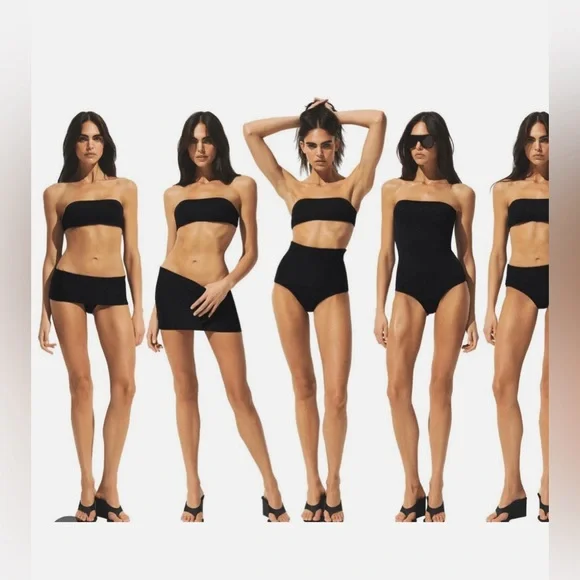 SKIMS classic Swim Convertible Bikini Bottom Size small, SKIMS MULTI WARE SWIM