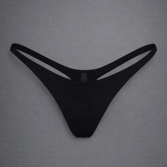 Skims swim tanga onyx thong bottom