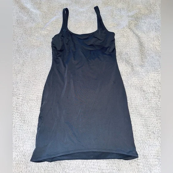 Skims swim one piece bodycon blue dress. Wear out or during the day.