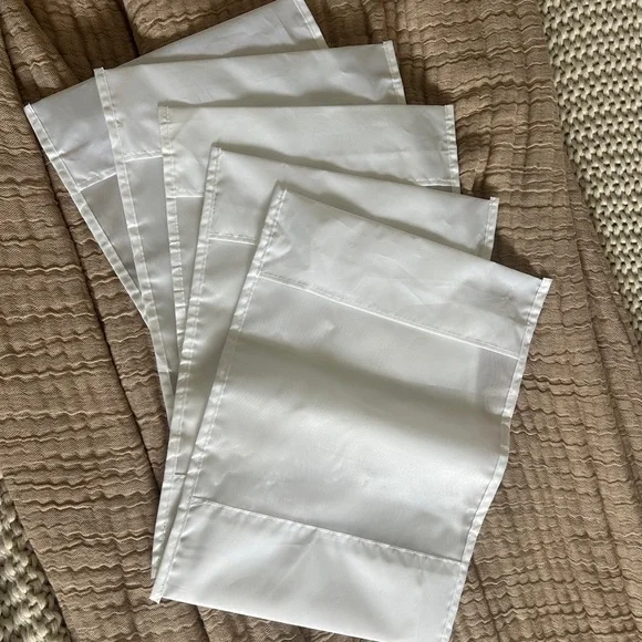 Set of 5 storage garment bags