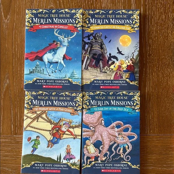 Magic Tree House: Merlin Missions Book Collection (7 Books)