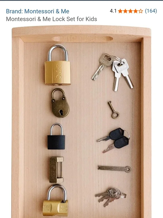 Montessori & Me Lock Set