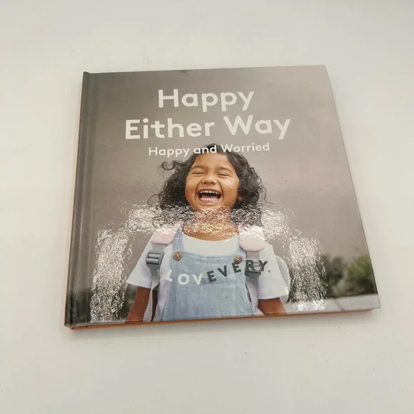 Lovevery Happy Either Way Happy and Worried Board Book Bret Turner Zoo Animals