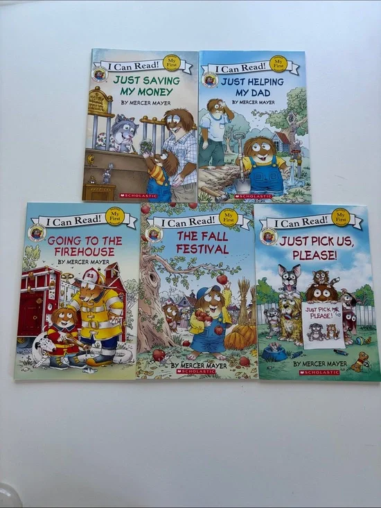 Scholastic I Can Read! Just Saving My Money (green, blue, white, brown)