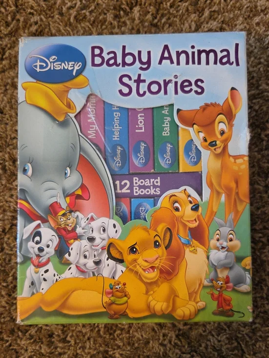 Disney Baby Animal Stories 12 Mini Book Set