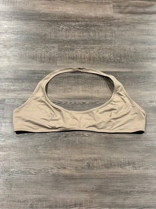 SKIMS Light Beige Wireless Scoop Sports Bra