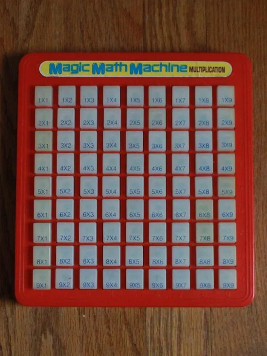 Vintage Lanard Toys 1988 Magic Math Machine