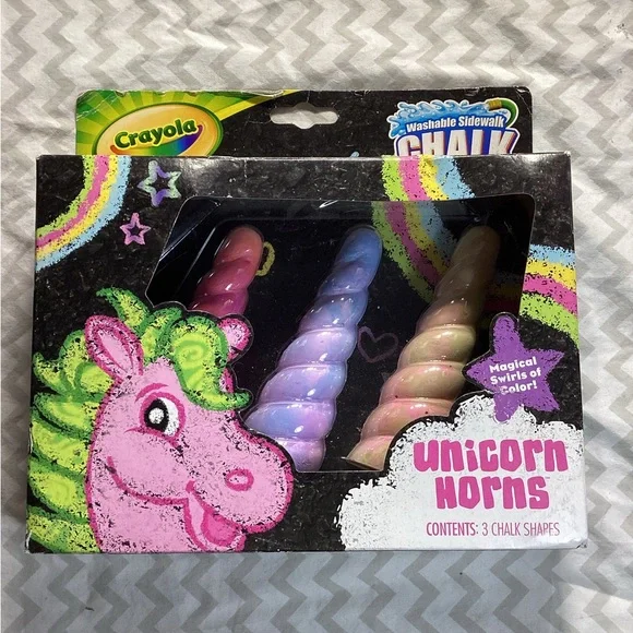 Crayola Unicorn Horn Chalk Set 1