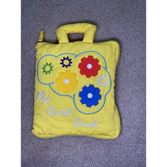 deMoca My Quiet Book Montessori Sensory Toddler Busy Activity Toy Travel Skills