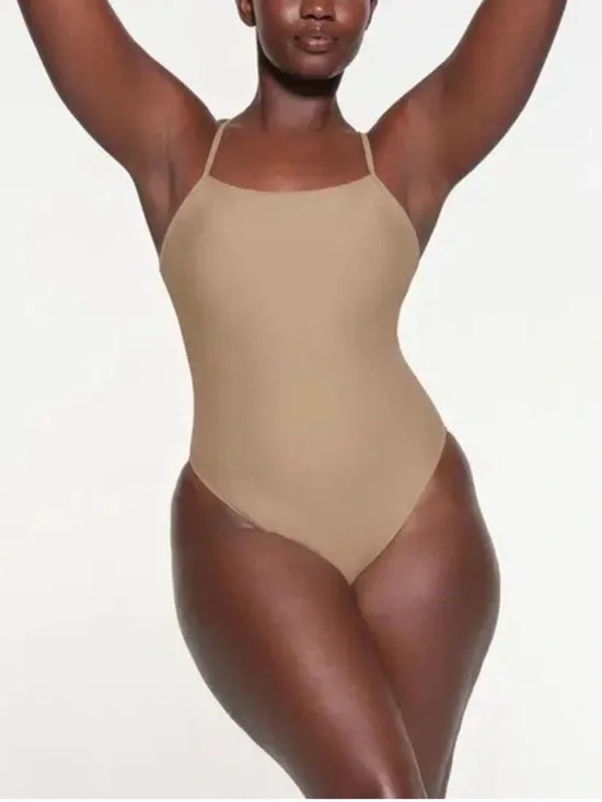 SKIMS SWIM CAMI ONE PIECE IN DESERT Size - X-Small