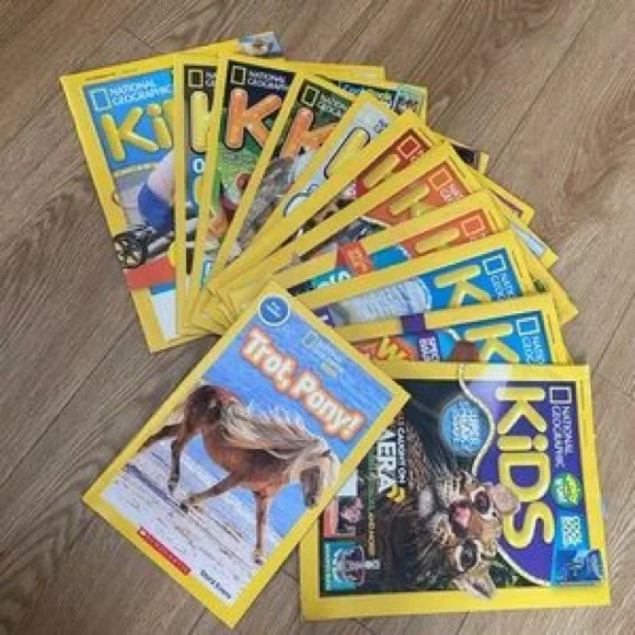 National Geographic Kids Magazine Bundle - Yellow Covers