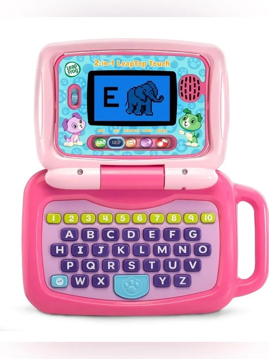 LeapFrog 2in1 LeapTop Touch Pink ⭐️EUC⭐️ TESTED