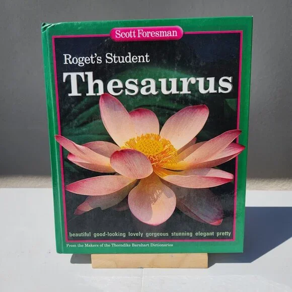 Scott Foresman Roget's Student Thesaurus Dictionary Hardcover School Writing Sup