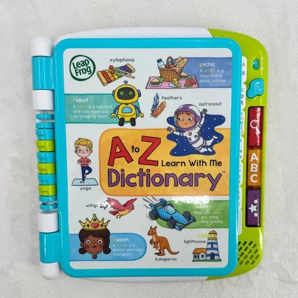 LeapFrog A to Z Learn With Me Dictionary Kids Toddler Interactive Electronic Toy