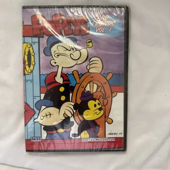 Popeye Y Sus Amigos DVD. BRAND NEW FACTORY SEALED