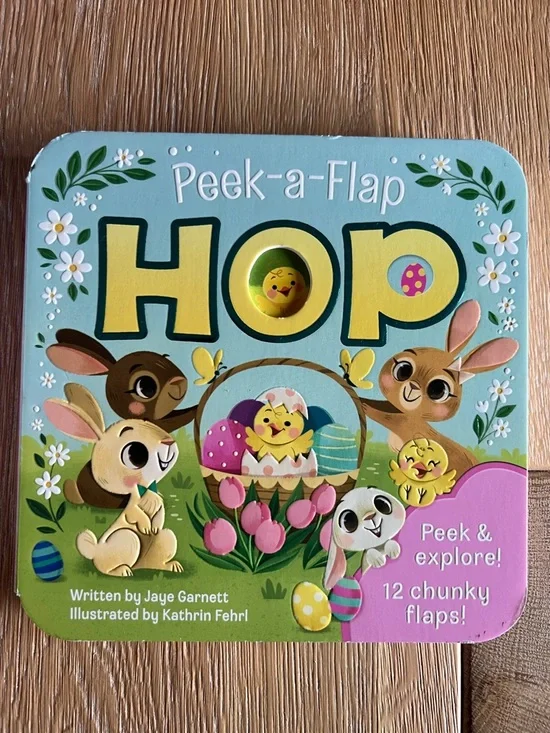 🐰🐇PEE-A-FLAP HOP CHILDREN BOOK 🐰🐇