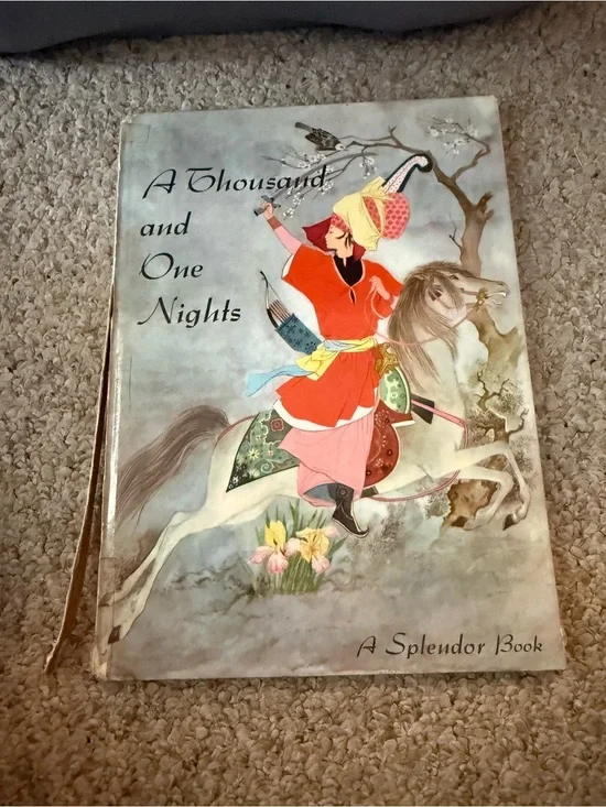 A Thousand and One Nights Illustrated Hardcover - Colorful Oriental Rider