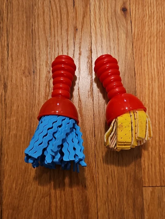 Two Toddler Paintbrushes