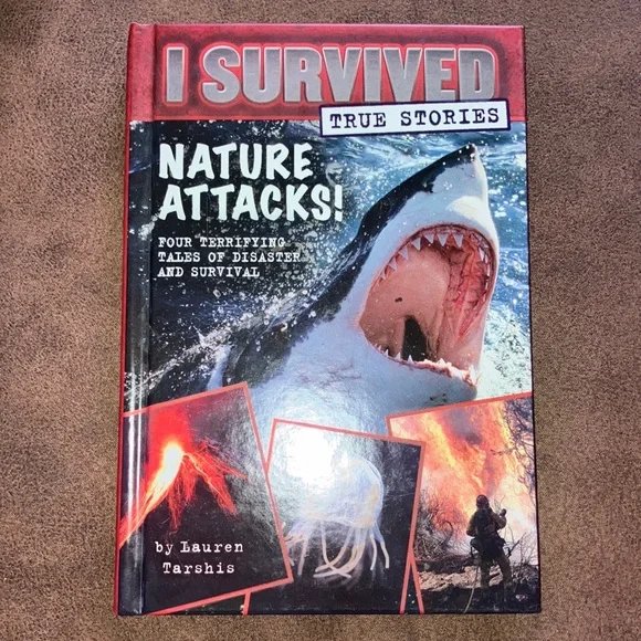 Scholastic I Survived Nature Attacks!‎ Book - Red and Blue