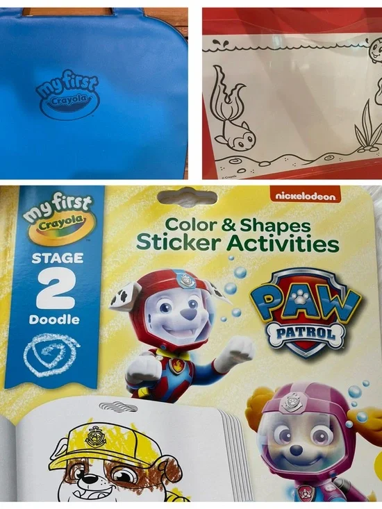Kids My First Crayola  Paw Patrol Coloring Bundle of 2