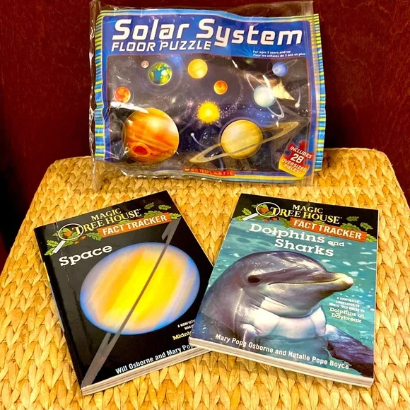 Science Fact Books and Puzzle