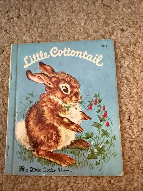Little Cottontail Children's Book - Blue Cover by Little Golden Book
