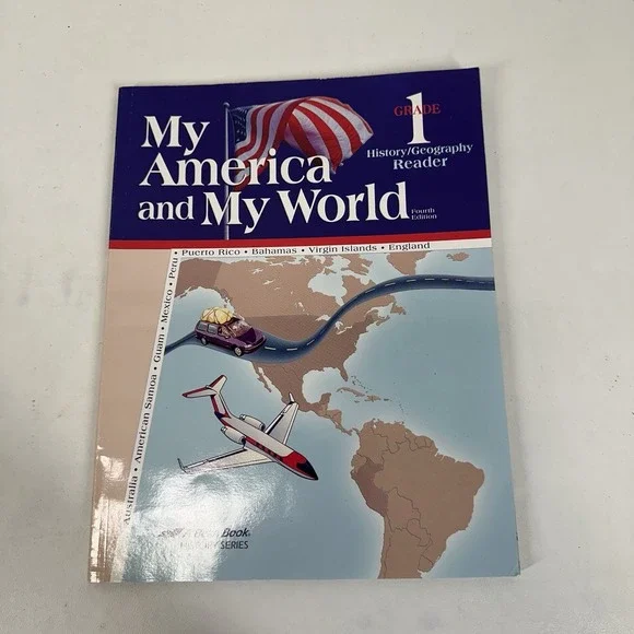 Abeka My America and My World - Grade 1 Reader (4th Ed)