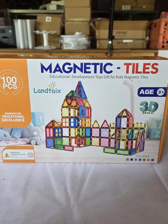 Magnetic Tiles Building Set - Multicolor