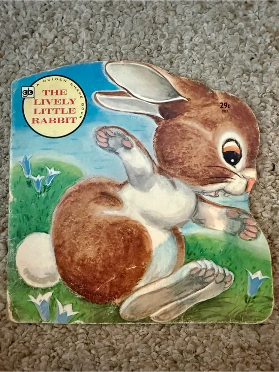 The Lively Little Rabbit by Golden Books