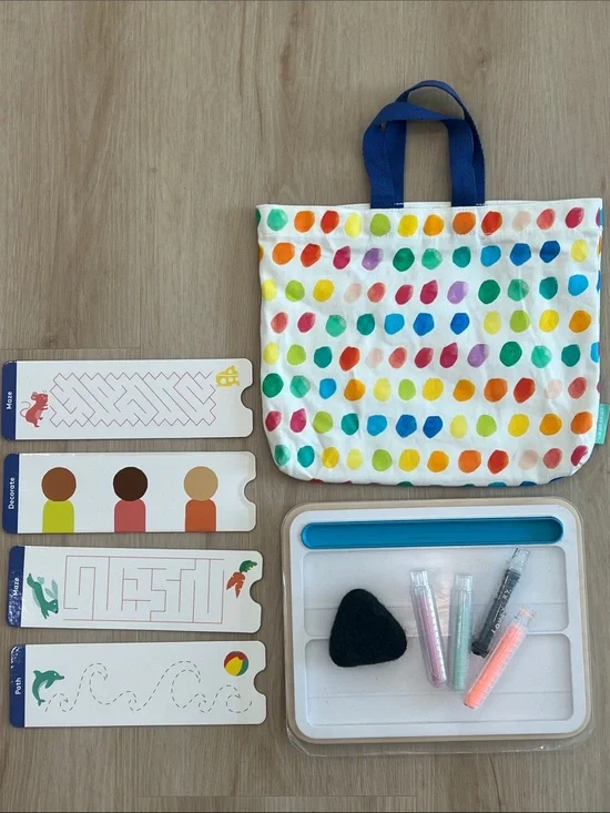 LOVEVERY Draw, Trace & Erase Board from the Persister Play Kit
