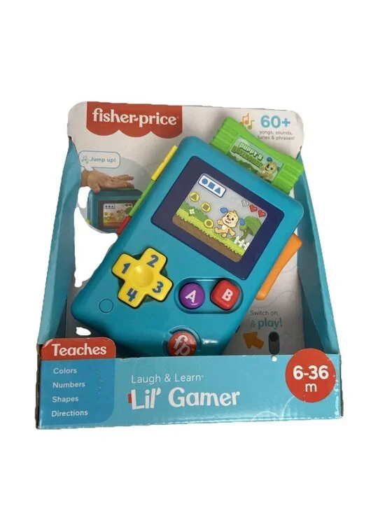 Fisher-Price Laugh & Learn Lil’ Gamer Educational Musical Activity Toy for Baby