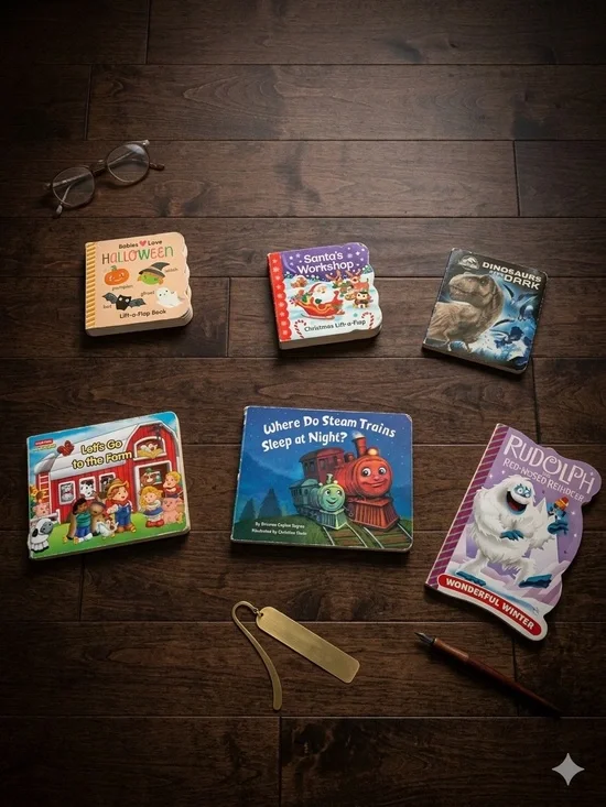 Delightful Children's Board Book Collection (6-Book Bundle)