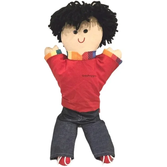 Vintage Treehuggers Boy Hand Puppet 20