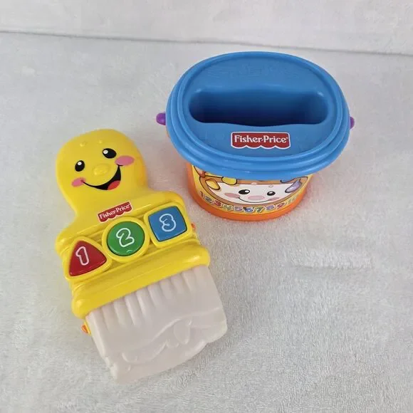 Fisher Price Laugh & Learn Learning Paintbrush Musical Toy Tested Working