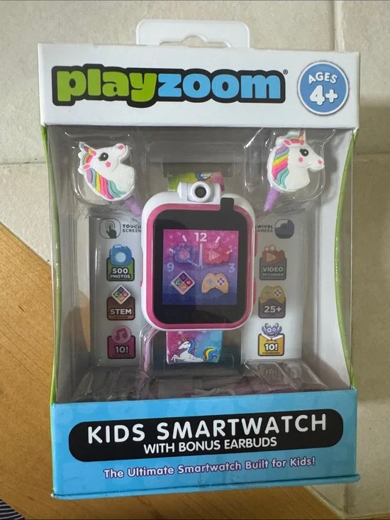 Kids smart watch with earbuds
